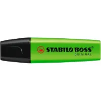 Stabilo BOSS ORIGINAL - Markeerstift - Hoogste Kwaliteit - Groen - Doos 10 Stuks