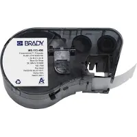 Brady M5-113-490 Freezerbondz polyester labels zwart op wit 38,1 mm x 55,88 mm (origineel)