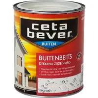 Cetabever Dekkende Buitenbeits - 0,75 liter - Crème
