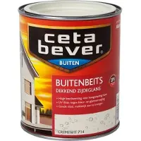 Cetabever Dekkende Buitenbeits - 0,75 liter - Cremewit