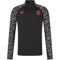 Castore FC Twente Trainingstrui 1/4-Zip 2025-2026 Zwart