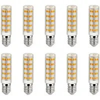 Avide LED Buislamp E14 4.2W 220-240V - 3000K - 450lm - LED Lamp - Warm wit licht - Vervangt 39W lamp - 10 stuks