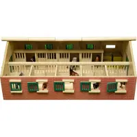 Kids Globe farming Paardenstal met 9 paardenboxen |