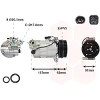 VAN WEZEL 5901K700 Aircopomp