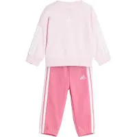Adidas Trainingspak 'Essentials' rosa / pitaja roze / wit