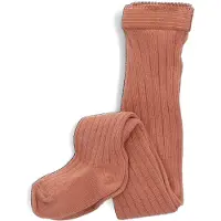 Mp Denmark Meisjes Beenmode Cotton Rib Tights - Cognac - Maat 70