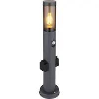 Globo Moderne buitenlamp Boston 60cm met sensor en stopcontact