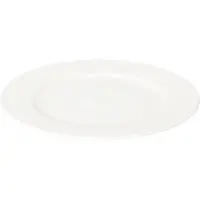 Merkloos Bord 20cm Porselein Doos A 6 Wit wit Porselein Bord