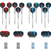 Coppens Longfield darts 4 sets steeltip nickelplated brass 21/23 gr