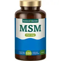 Holland & Barrett 1+1 gratis | MSM 750mg - 120 tabletten