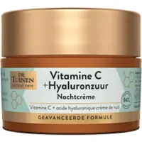 De Tuinen 1+1 gratis | Vitamine C + Hyaluronzuur Nachtcrème - 50ml