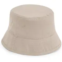 Beechfield - Bucket Hat - Vissershoedje - Zonnehoed - Hoedje - UPF50+ bescherming - 60 cm - Maat S/M - Beige