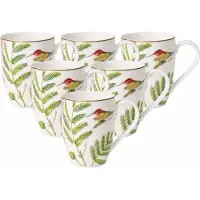Villeroy & Boch Kaffeebecher Amazonia 300 ml Set van 6