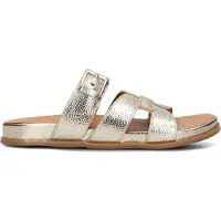 Stefano lauran Dames Slippers 89863 1661 - Goud - Maat 40