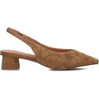 Stefano lauran Dames Hakken D24062 - Camel - Maat 41