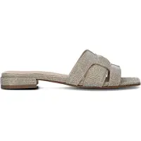 Stefano lauran Dames Slippers 24050 - Goud - Maat 43