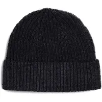 Profuomo Heren Mutsen Hat Wool Nylon - Donkerblauw - Maat ONESIZE