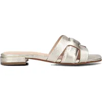 Stefano lauran Dames Slippers 24050 - Goud - Maat 40