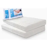 Droommatras Pocketveringmatras Pocket 320 voordeelset 2 matrassen + 2 kussens 80x200