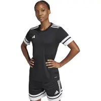 Adidas Squadra 25 Voetbalshirt Dames Zwart Wit