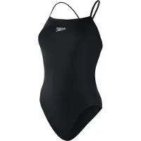 Speedo - Women's Eco Endurance+ Thinstrap 1 Piece - Badpak 38, zwart