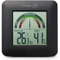 Clean air optima Hygrometer HT-01 zwart