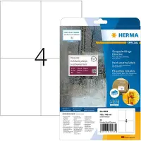 Herma 4583 weersbestendige folie etiketten A4 105 x 148 mm wit (40 etiketten)