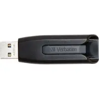 Verbatim V3 USB-stick 128 GB Zwart 49189 USB-A 3.2 Gen 1