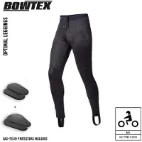 Bowtex Optimaal niveau AA Motorleggings Zwart S, Mannen