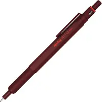 Rotring 600 vulpotlood | Grafiet HB, 0,5 mm | Potlood met volledig metalen omhulsel | Chocolate Truffel | Antislip gekartelde grip en zeshoekige huls