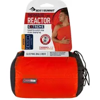 Sea to Summit - Reactor Extreme Sleeping Bag Liner Mummy - Reisslaapzak Standard, oranje