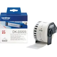 Brother DK-22223 Etiket Zwart op wit (50 mm)