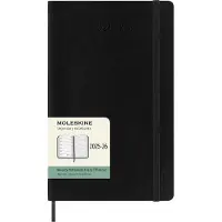 Moleskine 18 Maanden Agenda - 2025/26 - Wekelijks - Large - Zachte Kaft - Zwart