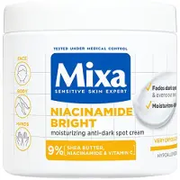 Mixa Vochtigheidscreme tegen pigmentvlekken, met Niacinamide, 400 ml
