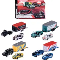 Majorette Race Trailer 19cm - PORSCHE