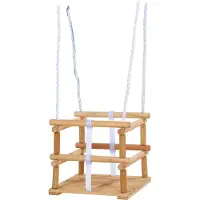 Coppens Buiten houten babyschommel |