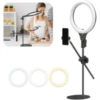 Ulanzi 10" Ringlamp met telefoonhouder
