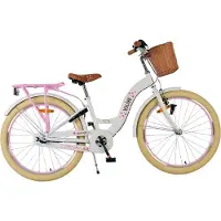 Volare Blossom Kinderfiets - Meisjes - 24 inch - Wit - 3 Versnellingen