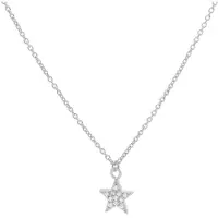 Karma Ketting Zirconia Star Zilver