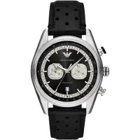Giorgio Armani Racer Heren Horloge Zwart AR11635