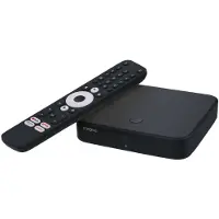 Strong - Streaming Box Android TV + DVB-T 4K UHD - SRT420 - Chromecast Ingebouwd - Google Voice Assistant Compatibel - Dolby Atmos & Dolby Vision - Gemakkelijk te installeren - Zwart