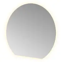 Hotbath &More Spiegel Unframed Sunset 120x110cm Indirecte Verlichting - Glas - Halfrond - Spiegels, Badkamerspiegels - 8721333302020