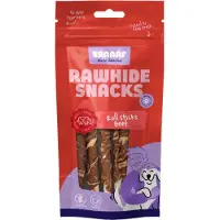 Braaaf Hondensnack Rol sticks Vlees & Vis 12 cm 80 gr
