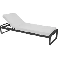 Fermob Bellevie ligstoel aluminium/roestvrij staal