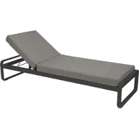 Fermob Bellevie ligstoel aluminium/roestvrij staal