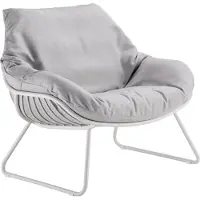 Solpuri Chill Lounge Stoel XL Aluminium Wit