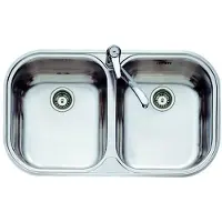 Teka Stylo-2c Rectangular Dubbele Spoelbak