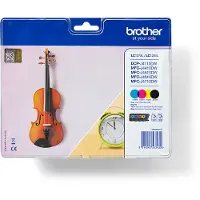 Brother LC-127XLVALBP Inktcartridge 4-kleuren Multipack Hoge capaciteit
