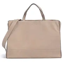 Liebeskind Handtas Schoudertas LOU 2 3D Leather Satchel Stone Taupe