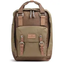 Doughnut Rugzak 'Macaroon Euro' beige / karamel / lichtbruin